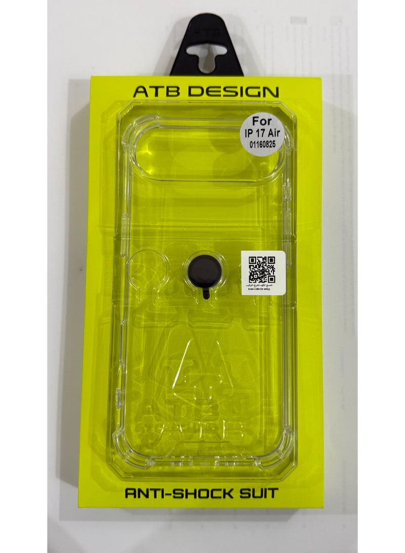 اي تي بي طقم حماية شامل 6 في 1 ايفون 17 اير تركيب سهل فائق الدقة مع واقي شاشة زجاجي شفاف يمنحك حماية متكاملة وسهلة التركيب من جميع الجوانب. يشمل واقي شاشة زجاجي شفاف عالي الجودة، كفر بلاستيكي شفاف، حماية عدسات الكاميرا، لزقات حماية قماشية لفتحات السماعة من الغبار، إطار مغناطيسي لتثبيت الكفر، ولزقة حماية للظهر. - Image 1