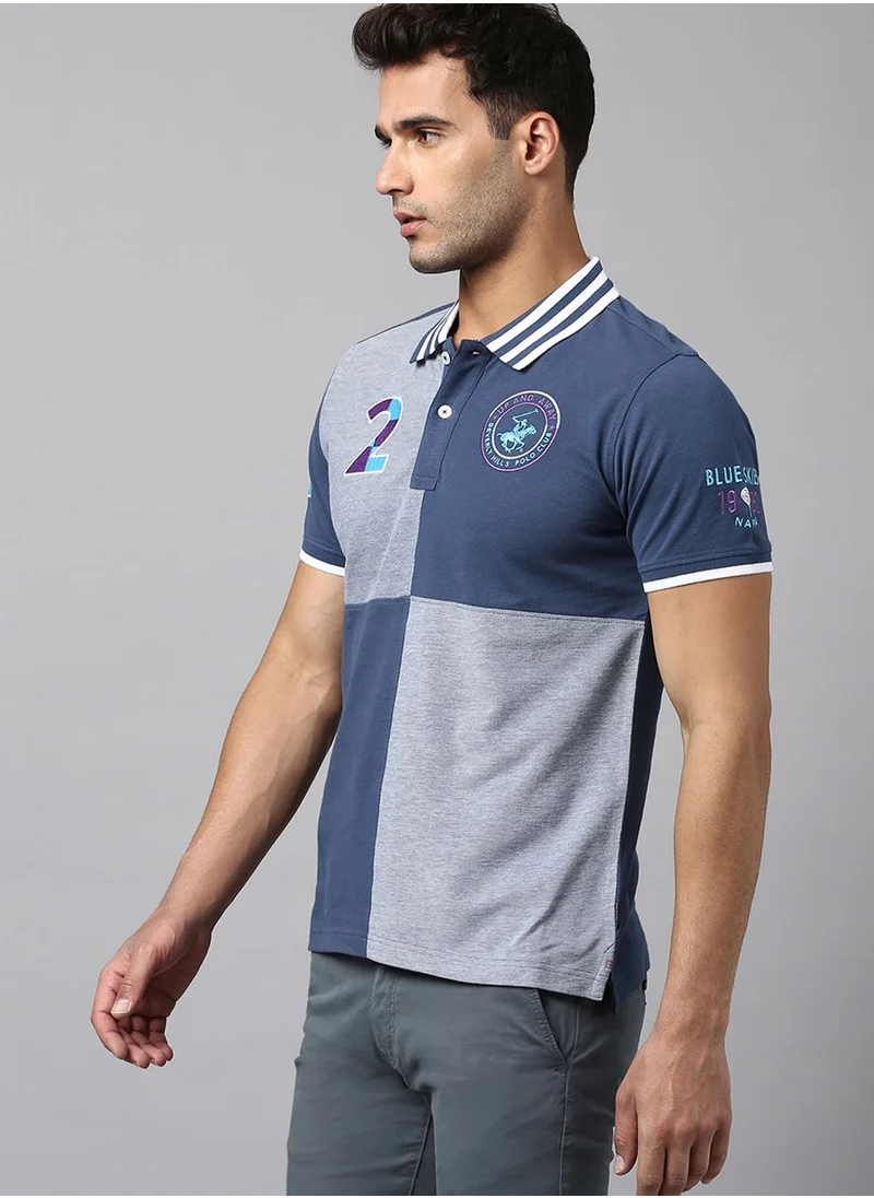 bhpoloclub Color Block Polo T-Shirt