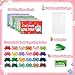 Zesua Valentines Day Gifts for Kids 24 Pack Axolotl Plush Toys Keychains with Valentines Cards Mini Stuffed Animals Set for Boys Girls Toddler Classroom Exchange School Activities Party Favors - Image 4