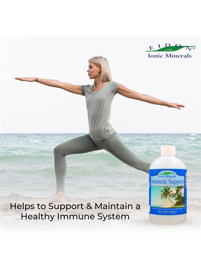 Eidon Ionic Minerals Eidon Immune Support Liquid Concentrate - Immune Booster, Support & Maintain a Healthy Immune System, All-Natural, Bioavailable, Ionic, Vegan, No Preservatives or Additives - 18 Ounce Bottle - Image 3