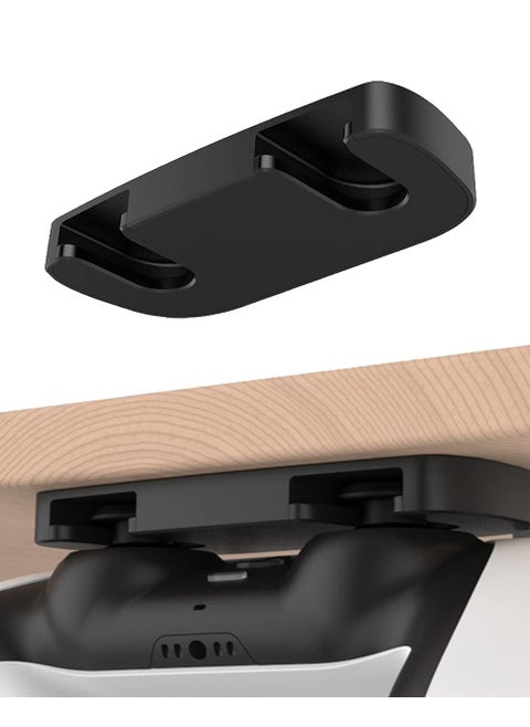 Desk Mount Bracket for Playstation 5/4 Controllers Under Desk Holder Stand for PS5/PS4 Controller