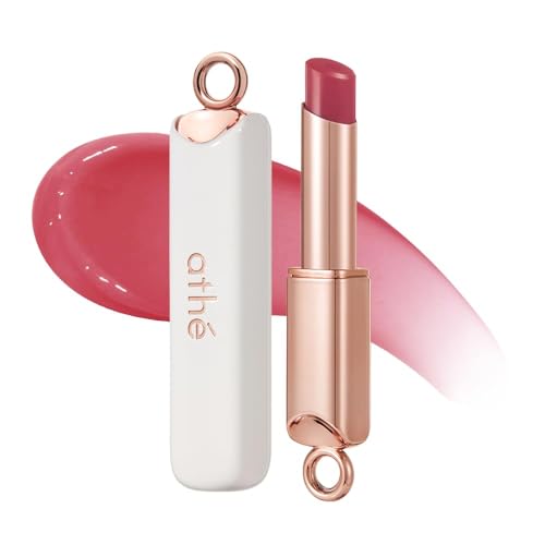 ATHÉ ath Authentic Lip Balm SkincareGrade Tinted Lip Balm Stick Madecassoside Ceramide Squalane 4Oil Botanical Blend FragranceFree PetrolatumFree KBeauty Vegan 012 oz - Image 1