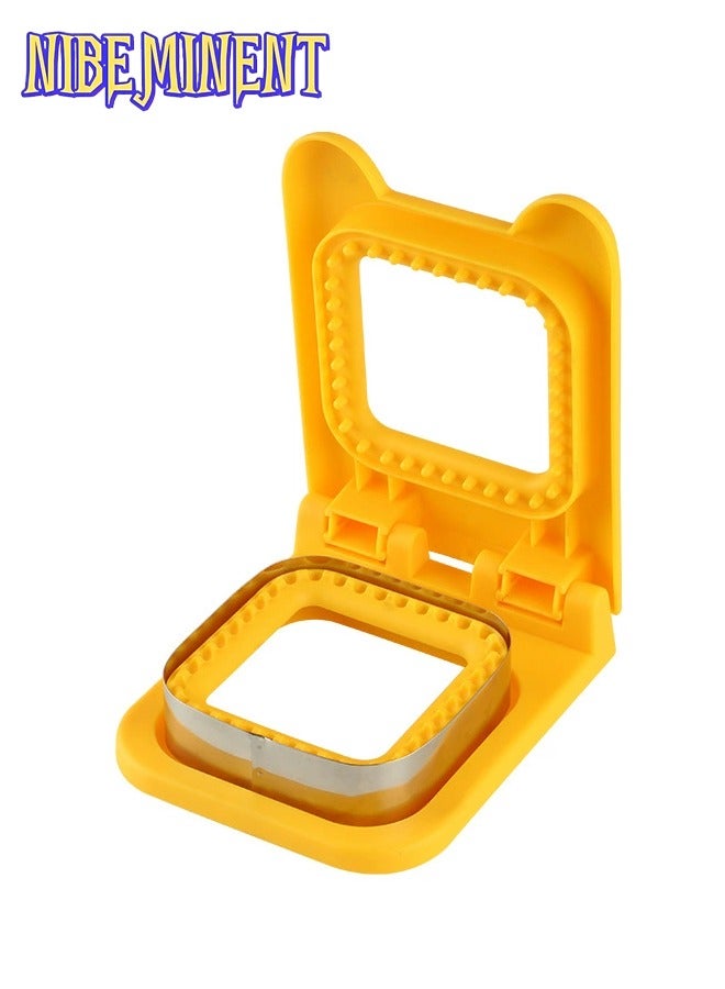 NIBEMINENT Sandwich Cutter Mold Toast Fruit Mold With Hand Protection Baking Tool - Image 1