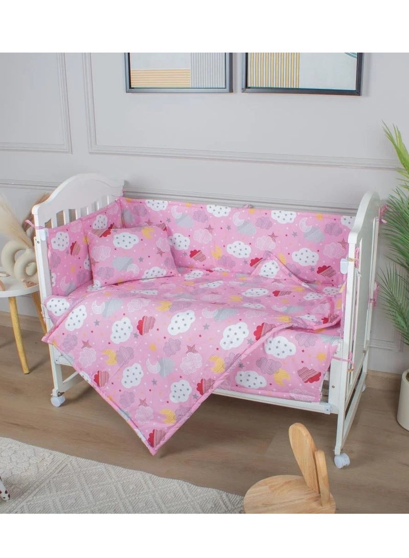 BABYCARA 5-Piece Baby Bed Guardrail Mattress fits Size 120x60cm  - Image 1