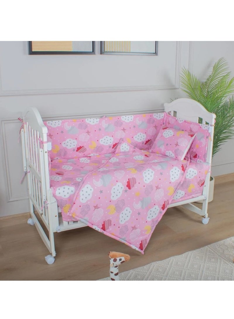 BABYCARA 5-Piece Baby Bed Guardrail Mattress fits Size 120x60cm  - Image 2