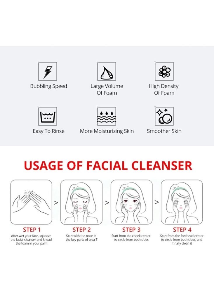 Premium Kojic Acid Facial Wash – Deep Cleansing Oil Control & Anti-Acne Foam - Image 3