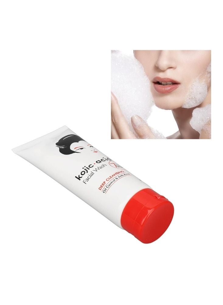 Premium Kojic Acid Facial Wash – Deep Cleansing Oil Control & Anti-Acne Foam - Image 1