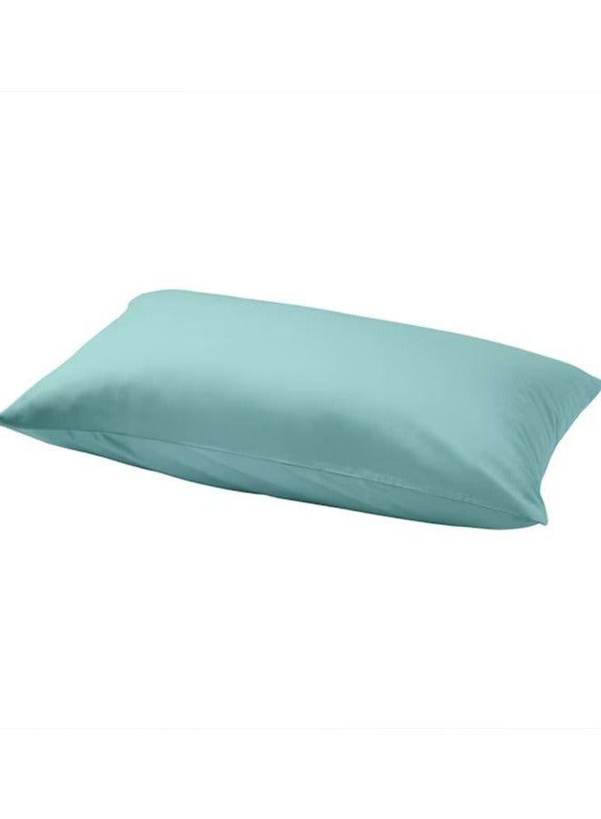 BYFT Orchard Exclusive Sea Green Pillow Cover (Set of 1Pc) Cotton percale Weave, Soft and Luxurious, High Quality Bed linen -180TC  - Image 3