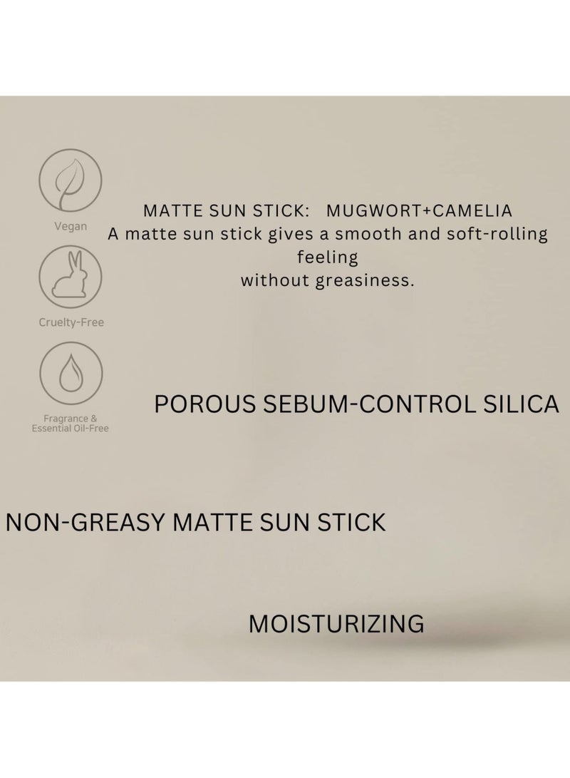 بيوتي اوف جوسون عصا الشمس غير اللامعة Mugwort Camelia SPF 50 PA 0.63 أونصة سائلة 18 جرام - Image 3