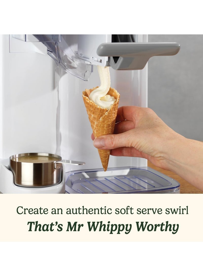 Cuisinart ICE48U Soft Serve Ice Cream Machine – Easy Home Ice Cream Maker With Topping Dispenser, Fully Automatic - Just Add Your Favourite - Image 4