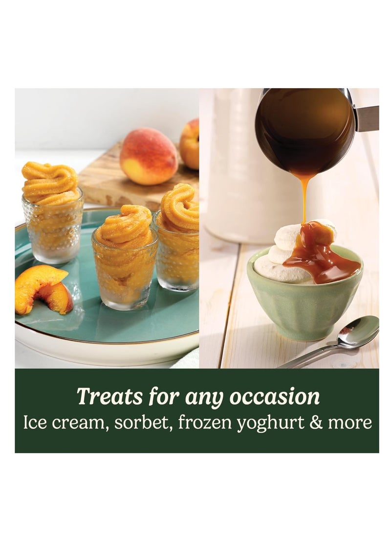 Cuisinart ICE48U Soft Serve Ice Cream Machine – Easy Home Ice Cream Maker With Topping Dispenser, Fully Automatic - Just Add Your Favourite - Image 3