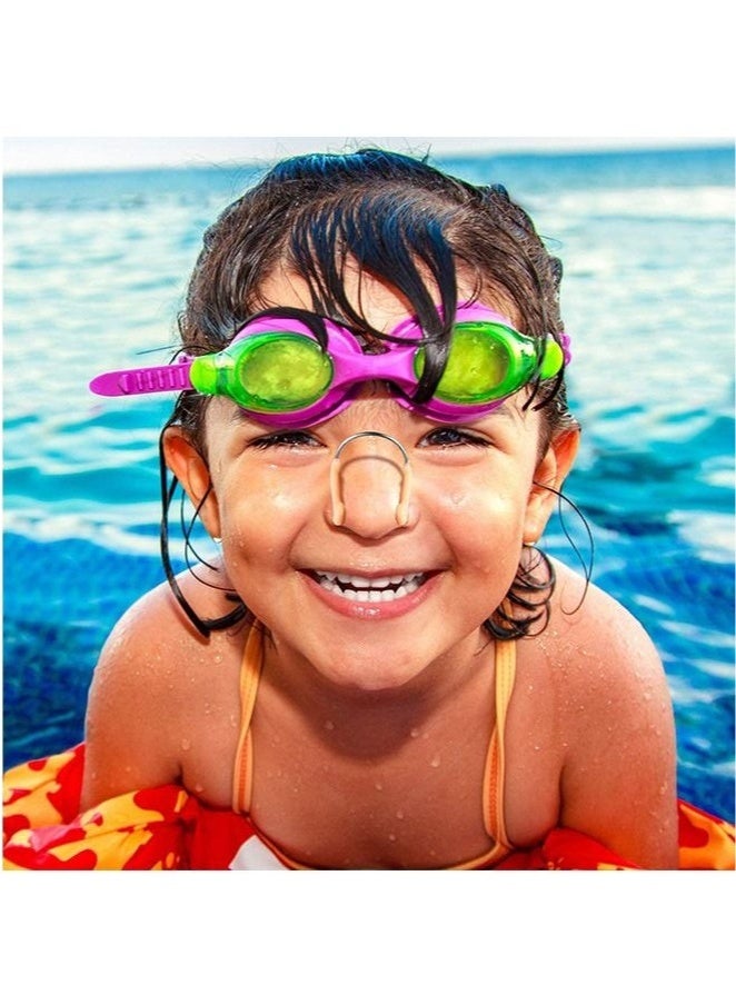 عربست واقي أنف سباحة من السيليكون، مضاد للماء، مثالي لتعليم الكبار والأطفال السباحة. - Image 3