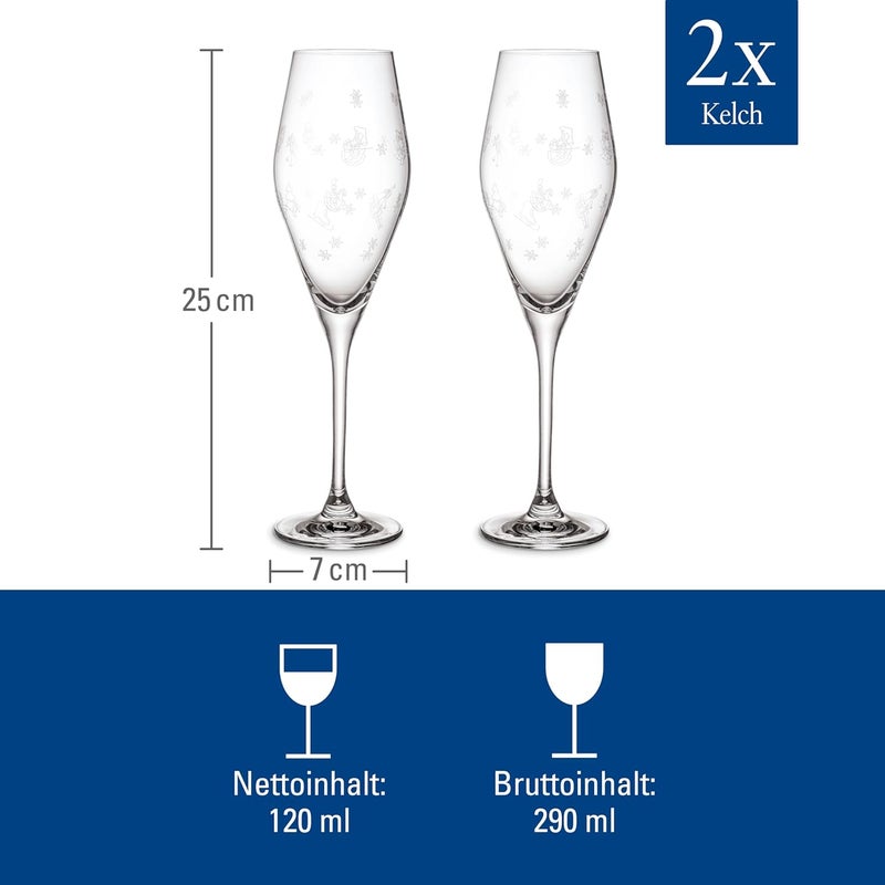 Villeroy & Boch Villeroy  Boch Toys Delight Stems Champagne Flute Set of 2 9oz - Image 5