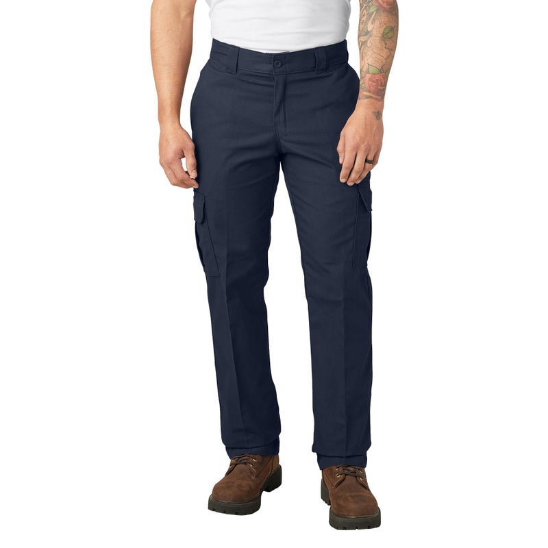 Dickies Flex Regular Fit Cargo Pants. Dark Navy, 40 32 - Image 1
