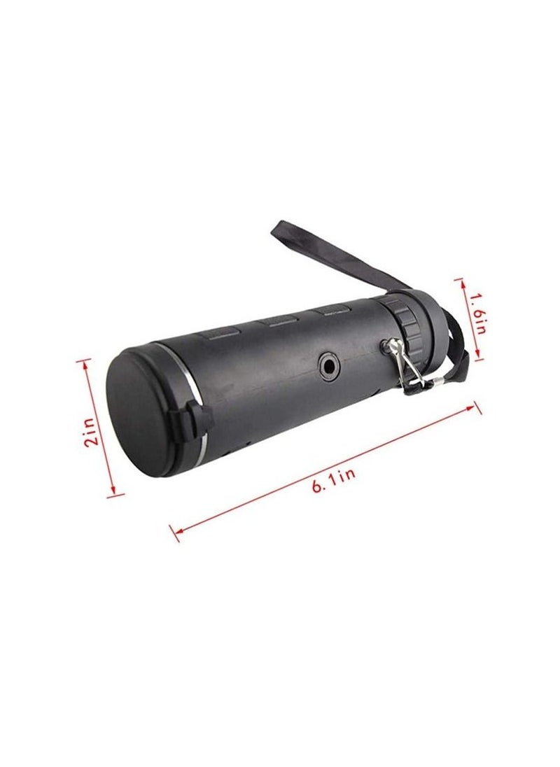 AS SEEN ON TV Portable Mobile Hd Zoom Monocular Telescope Low Night Vision Scope With Tripod Smartphone Holder Black  - Image 4