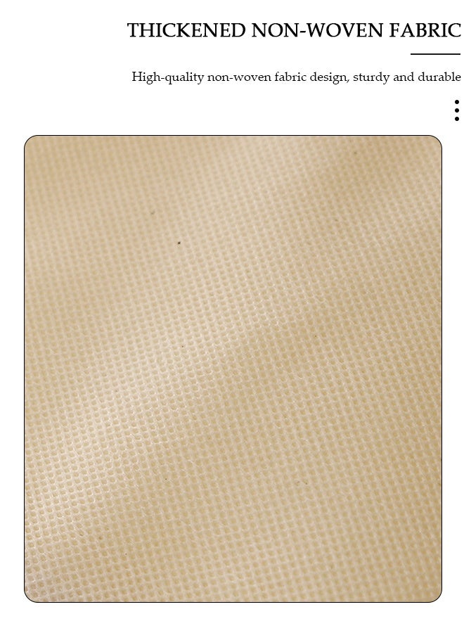 DUNISO Hanging Purse Handbag Organizer for Closet Purse organizer with 4 Mesh Shelves Handbag Closet Purse Storage Bag - Image 4