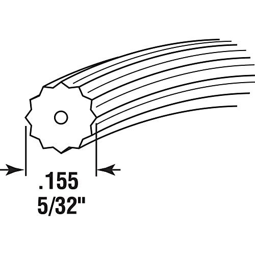 Prime-Line P 7520 Bulk Screen Spline, 0.155-Inch Diameter, 25 ft. Roll, Black - Image 2