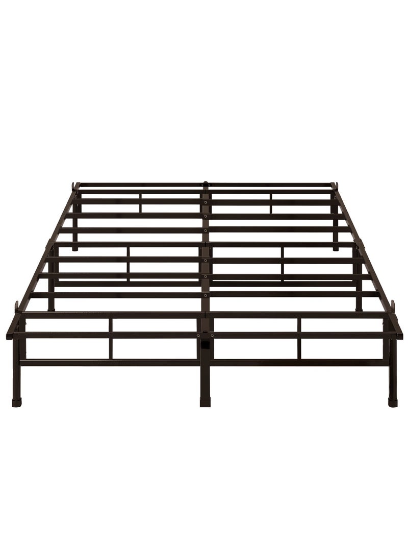 Yanara - 180x200 cm Metal Platform Family Bed Frame with Storage Space, 35 cm Height, Heavy Duty Steel Support, Easy Assembly, No Box Spring Needed - Image 1