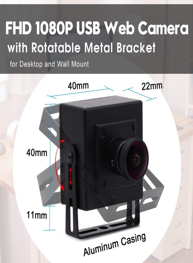 SVPRO Portable USB Camera 1080P Webcam with Wide Angle, HFOV 130 Degree, 0.01Lux Low Light, IMX323 Sensor, H.264 UVC Camera for Windows, MacOS, Linux, Android - Image 4