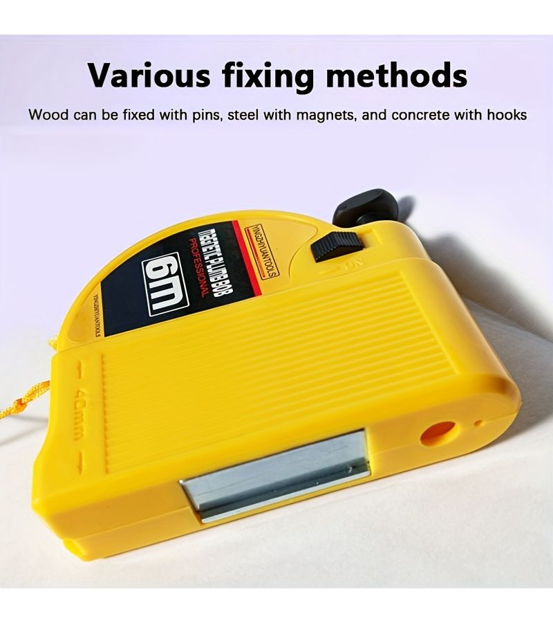 Magnetic Plumb Bob 3m 118.11 Inch Line Drop Tool for Vertical Alignment Woodworking Construction - Image 5