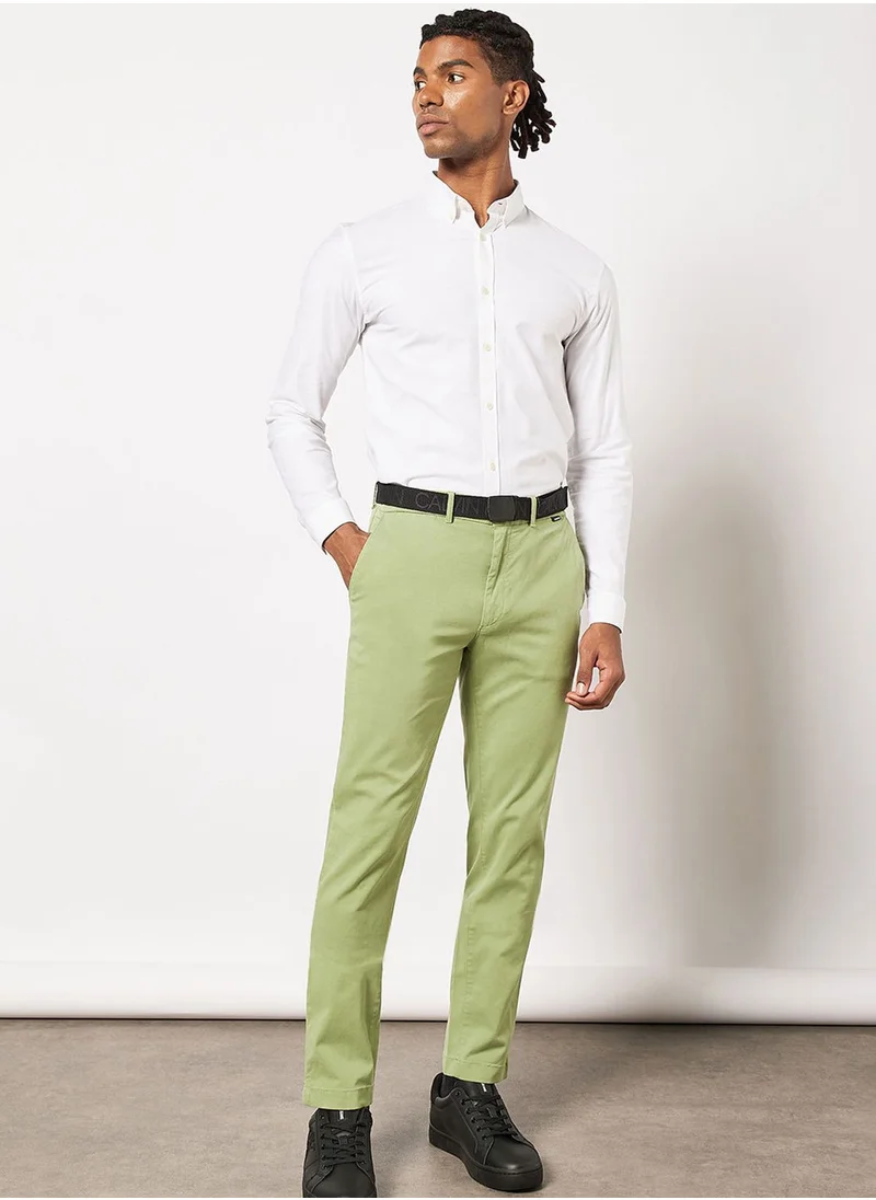CALVIN KLEIN Straight-Leg Chino Pants