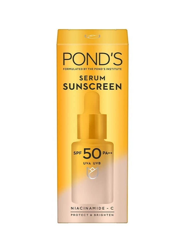 Pond's Serum Sunscreen Prevent and Fade Dark Patches with The Power Of SPF 50 & Niacinamide-C 14ml - Image 2
