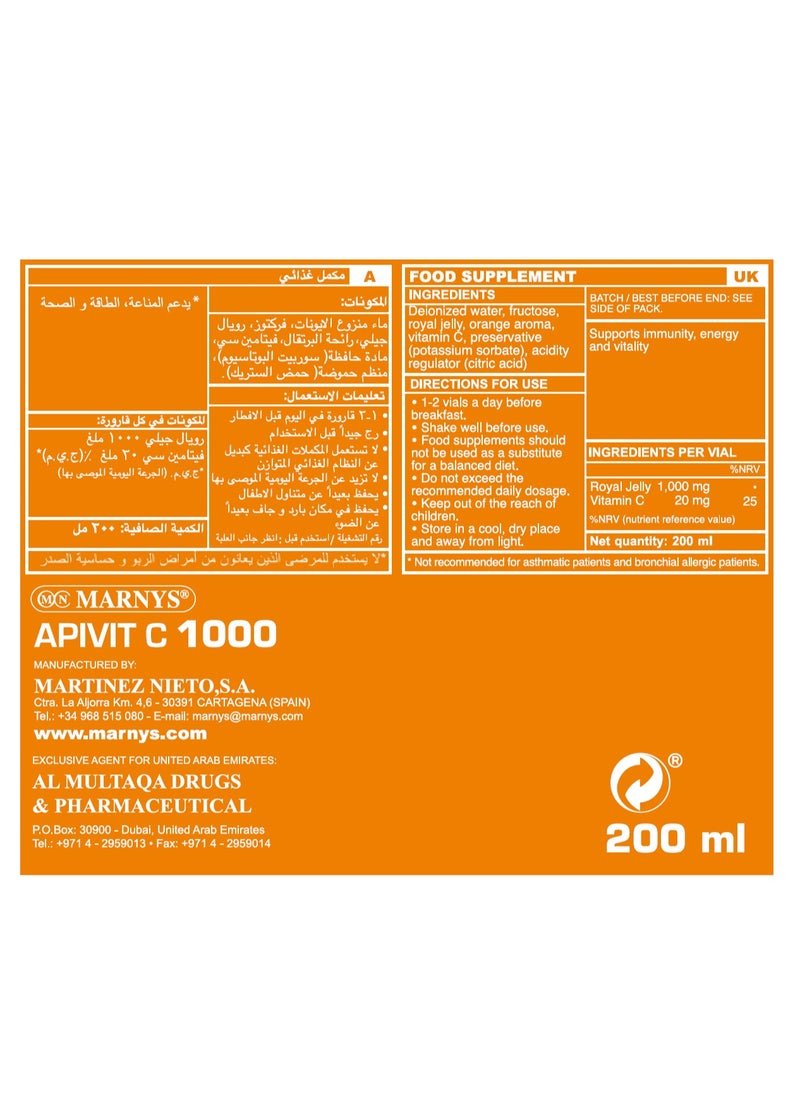 MARNYS - Marnys Apivit C 1000 - Image 1