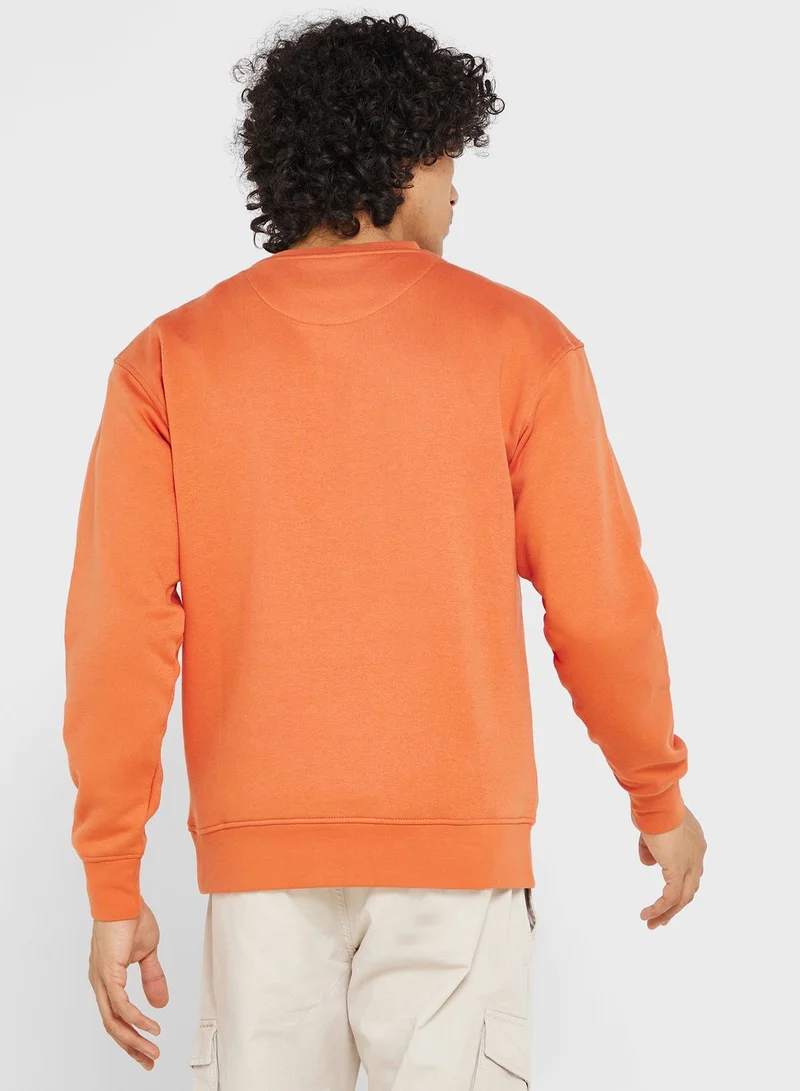 JACK & JONES Originals Studio Print Sweatshirt