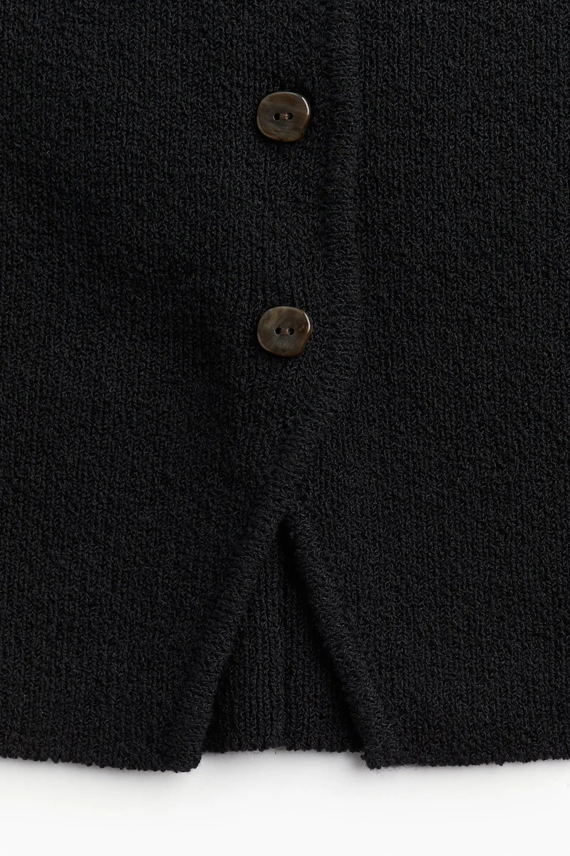 اتش اند ام بلوزة محبوكة بدون حمالات