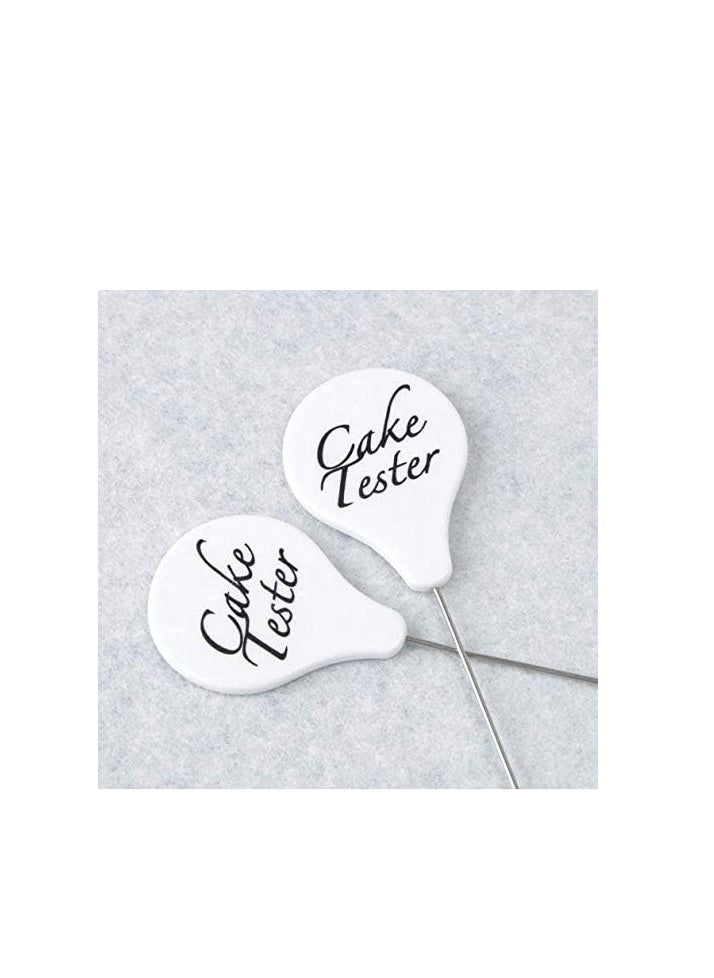 Aeyistry 1 Piece Stainless Steel Cake Tester Reusable Metal Cake Testing Home Bakery Muffin Bread Cake Tester  - Image 2