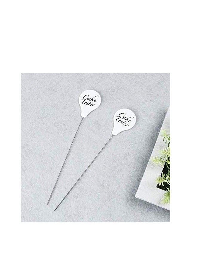 Aeyistry 1 Piece Stainless Steel Cake Tester Reusable Metal Cake Testing Home Bakery Muffin Bread Cake Tester  - Image 4