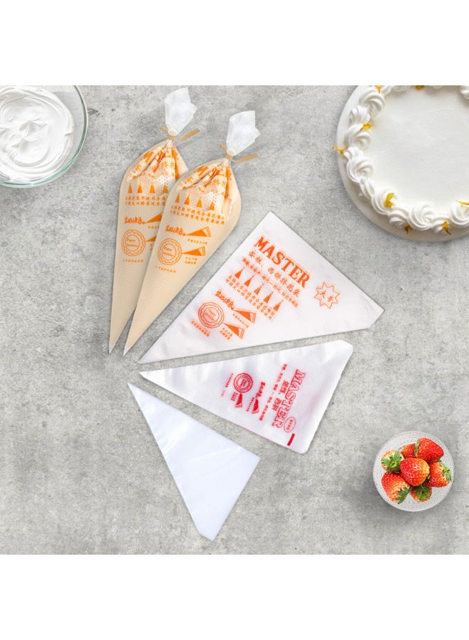 Decorating Bag Baking Tools TPU Decorating Bag Thickened Cotton Cream Bag Disposable Decorating Bag EVA Squeeze Bag-Color:Pure White-Specifications:Cotton 14inch