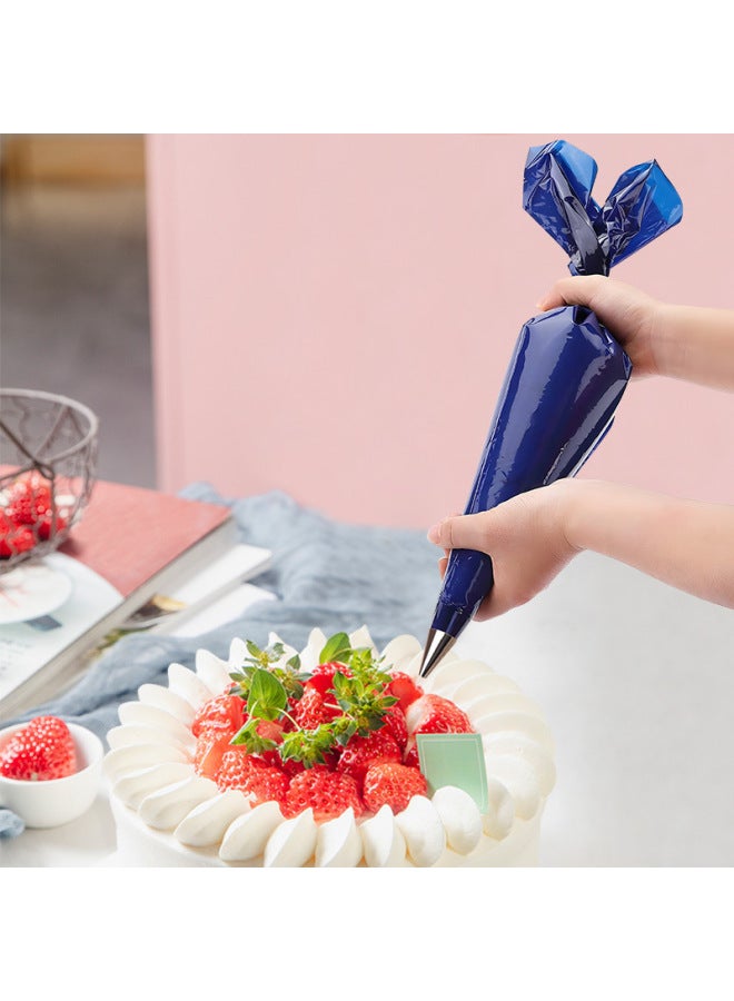 Decorating Bag Baking Tools TPU Decorating Bag Thickened Cotton Cream Bag Disposable Decorating Bag EVA Squeeze Bag-Color:Pure White-Specifications:Cotton 14inch