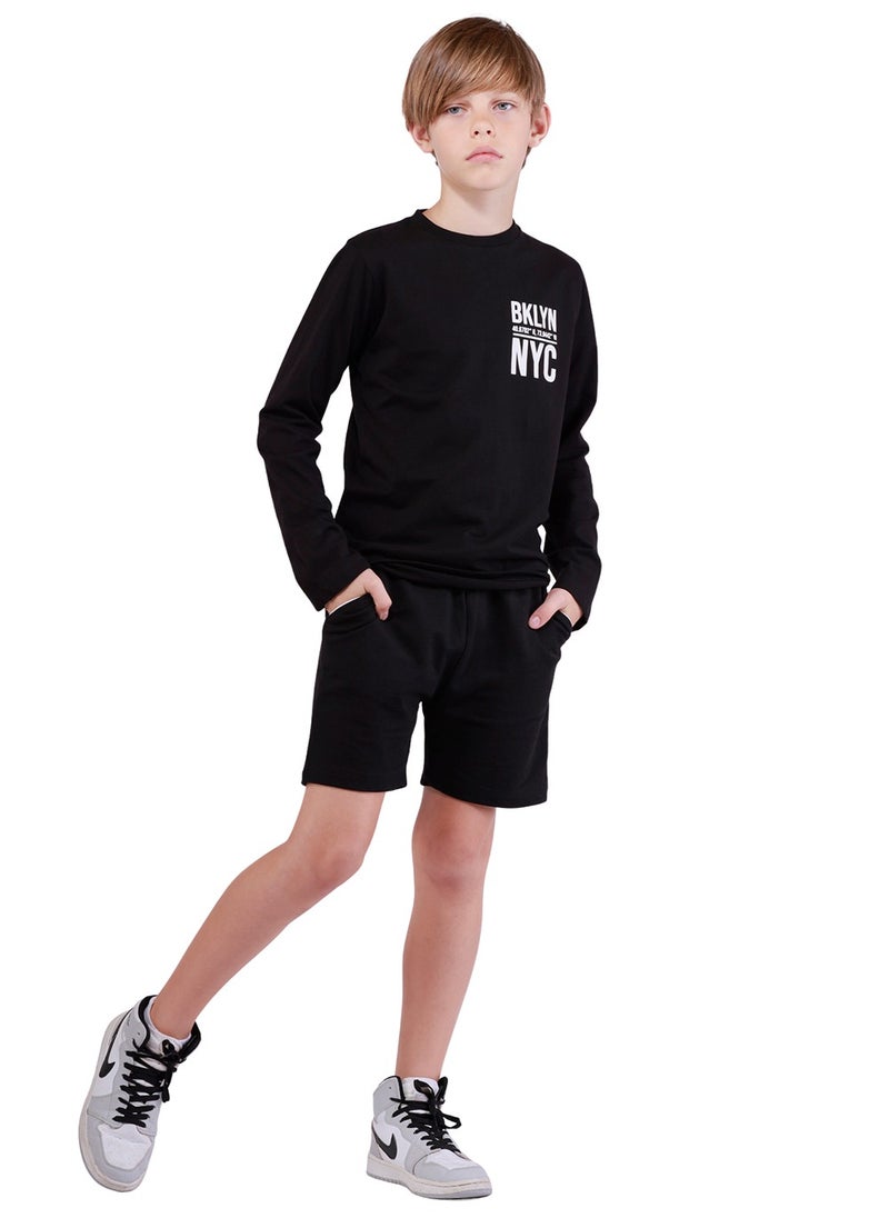 Nuego Fashion Boy T-Shirt Front & Back Printed Pure Cotton, Comfortable and Eco Friendly Age 8 - 14 Years - pzsku/Z0953EC2DCA5FF1497BD7Z/45/_/1715678502/c5c94bdf-42d1-43eb-a15b-730ecf2f71b3