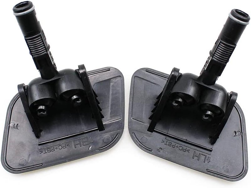 QASULER Headlight Washer Nozzle Covers for Hyundai Veracruz - Image 2