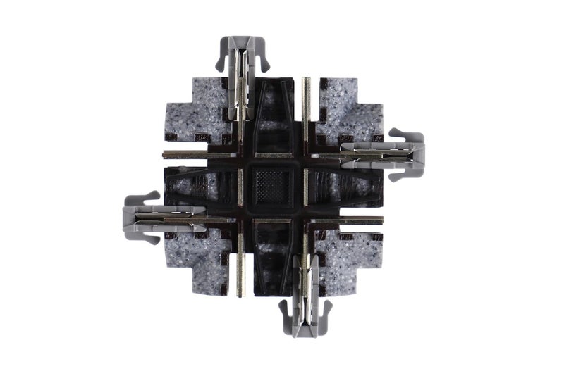 Kato USA Inc. N 124mm 4-7/8 90-Degree Crossing KAT20320 N Track - Image 2