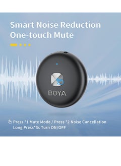 BOYA Omic-U Wireless Lavalier Microphone for USB-C Android Smartphone, iPhone 15 Series, Magnetic Back Clip, Portable Soft Charging Case,Plug Play Mini Lapel Mics for Video Recording Interview Youtube - pzsku/Z09544BE91B6BEB61A6E0Z/45/_/1740676589/c31e448c-9681-49ca-9c4b-2db3a46b7dc1