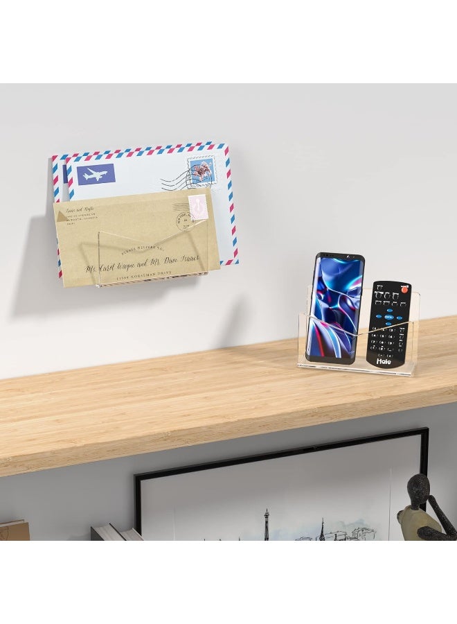 TPGP Acrylic Mail Holder, Envelope Holder For Desk Countertop Letter Holder For Home Office School - Image 5