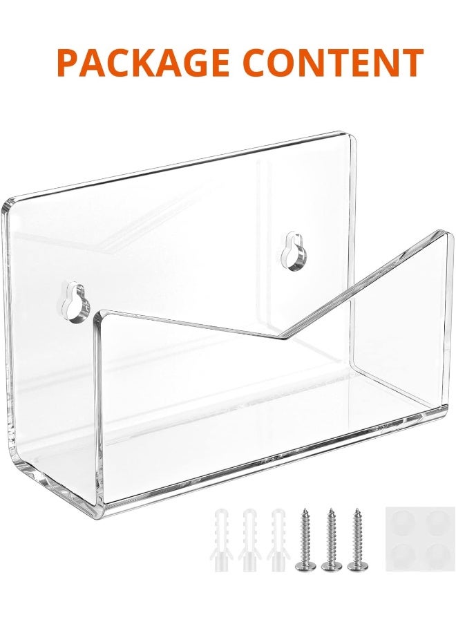 TPGP Acrylic Mail Holder, Envelope Holder For Desk Countertop Letter Holder For Home Office School - Image 4