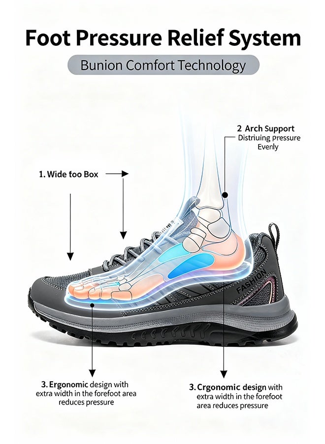 Men's Casual Sneakers - Soft Sole Non-Slip Comfortable Sports Shoes - Image 3