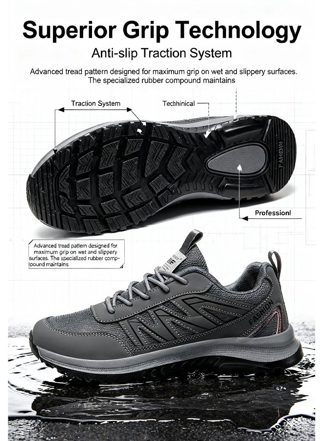 Men's Casual Sneakers - Soft Sole Non-Slip Comfortable Sports Shoes - Image 1