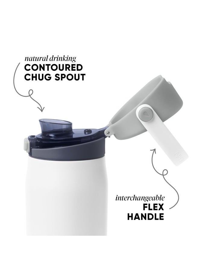 Simple Modern Mesa Sport Water Bottle with Covered Spout | 24oz Cup Holder Friendly Insulated Stainless Steel Bottle for Gym, Sports and Travel | Polar Bear - Image 2