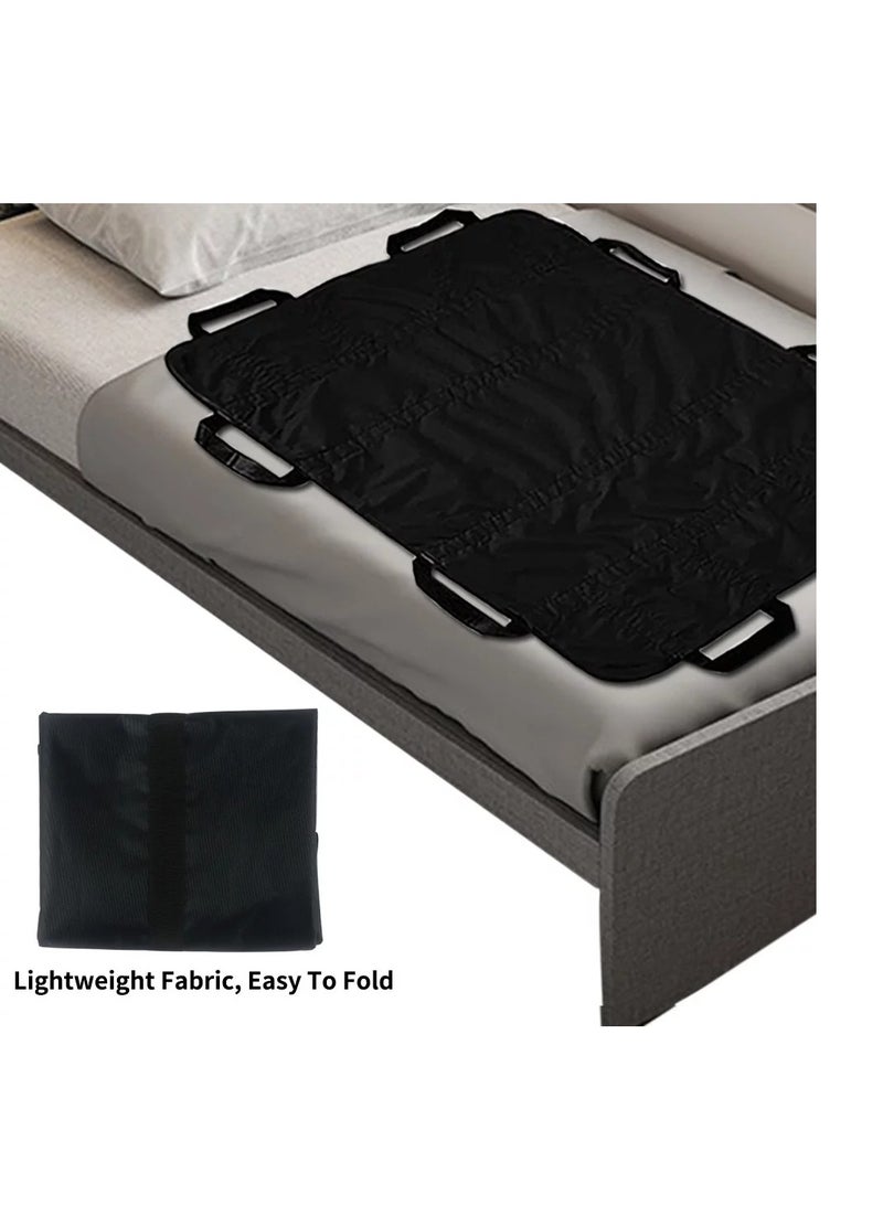 Reusable  Multipurpose Transfer Sheet with Reinforced Handles Soft  Washable  Positioning Bed Pad for Turning Lifting  Moving and Repositioning for Disable - Image 4