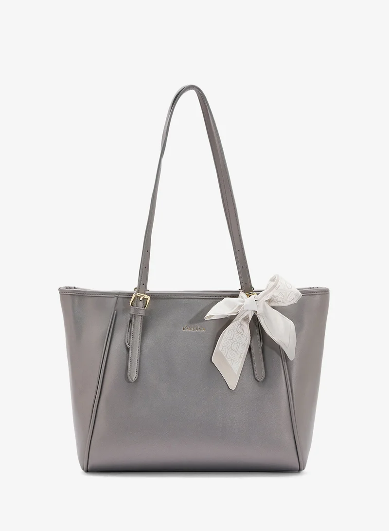 Khizana  Metal Trim Detail Everyday Tote Bag for Women | Best Price UAE