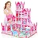 AmiDear Dollhouse with 4Story 11 Rooms Dream Gift Princess Doll House Playset with Furniture Pool Slide Pink Toddler Toy House for 3 4 5 6 7 8 9 10 Year Old Girls - Image 3
