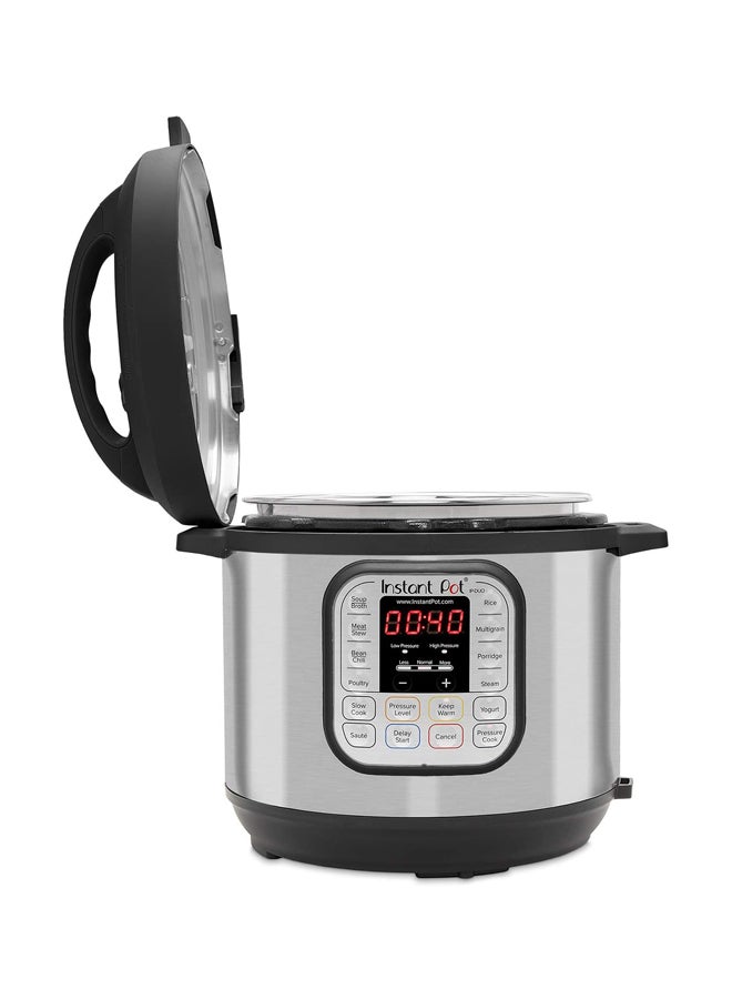 إنستانت بوت جهاز طهي الأرز الكهربائي ديو 60 بتصميم 7 في 1 بقدرة 1000 وات 5.7 L DUO60V3 أسود/ فضي - Image 2
