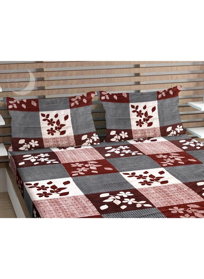Urban Magic 100% Microfiber Printed Mulitcolor Double Bedsheet with 2 Pillow Covers, Size - 215 x 210 cm, Pack of 1 - Image 3