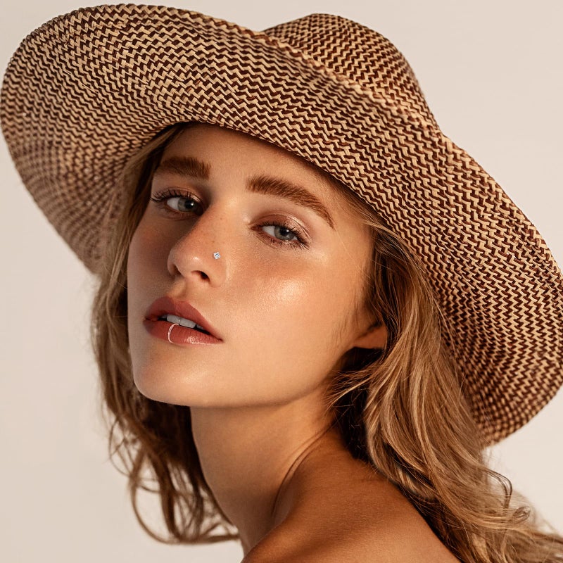 ONESING 23 Pcs 18G Nose Rings for Women L Shape Hoops Nose Studs Surgical Stainless Steel Nose Piercings Jewelry for Women Men, Rose Glod - Image 5