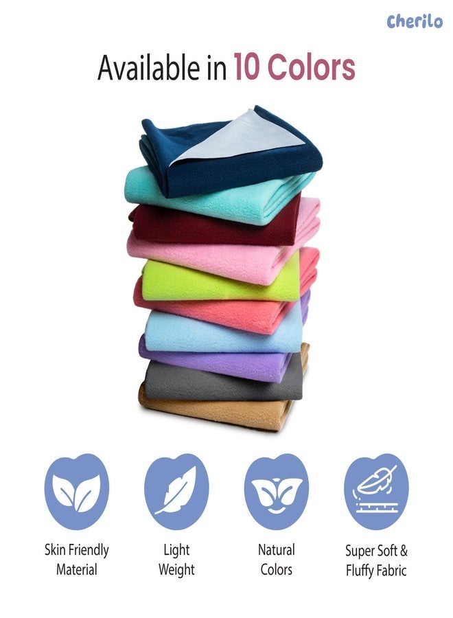 Cherilo Quick Dry Waterproof Protector Baby Dry Sheet, Medium (70cm X 100cm)| Beige - Image 5