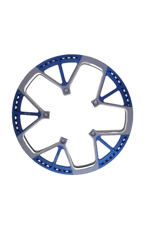 Litepro Chainring 60T Blue 130Bcd Folding Bike  - Image 1